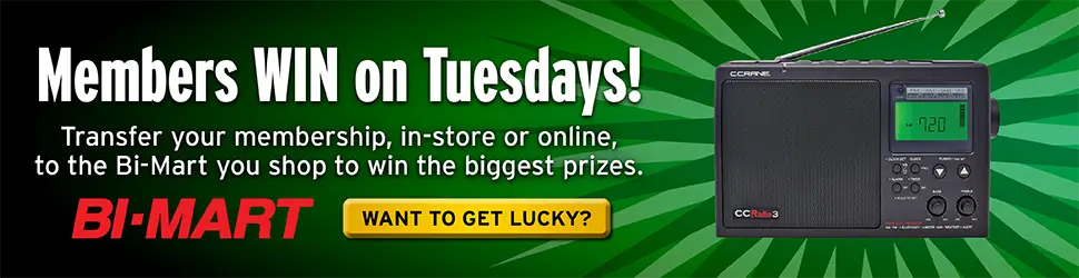 Lucky Number Tuesday web banner